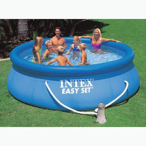 piscina easy intex 457x122cm gonfiabile circolare autoportante tonda rotonda