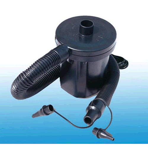 220v electric pump with tube for inflating mattress, swimming pool, sea