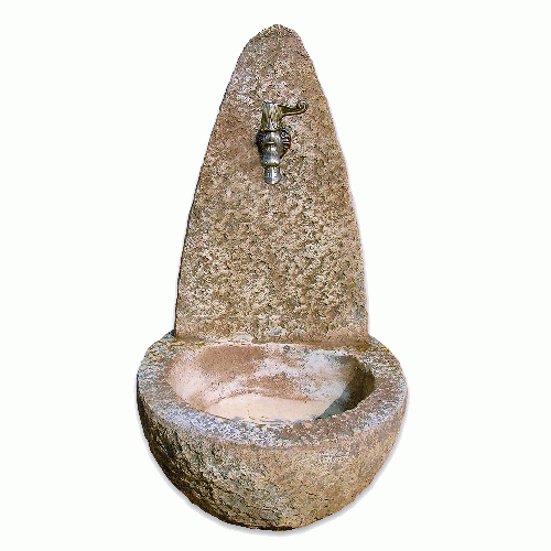 fontana in pietra da giardino diamante fontanella a colonna marmo e cemento