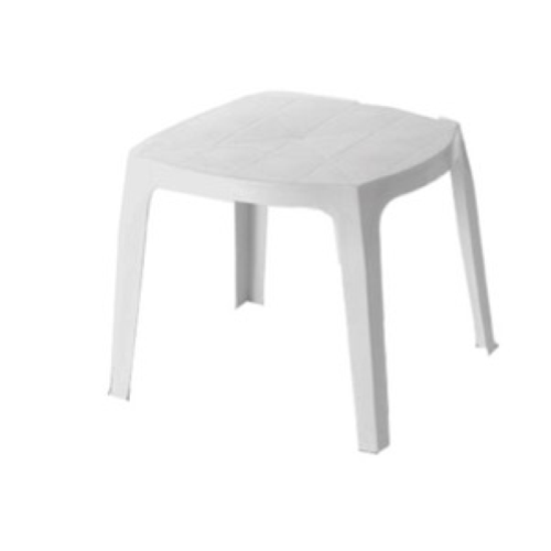 tavolino quadrato abano baby bianco 65x51xh43 cm tavolo tavolinetto basso