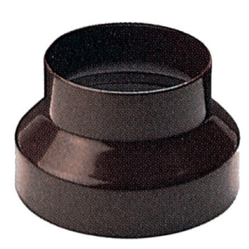 riduzione in acciaio marrone Ø 11/8 cm per tubo tubi stufa stufa camino