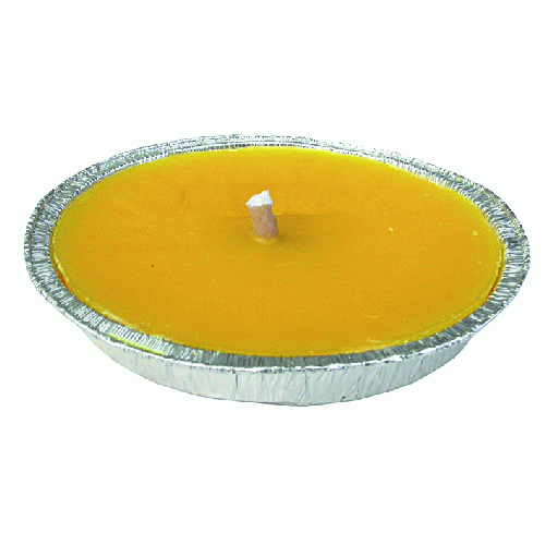 Bougie Ã  la citronnelle 36 piÃ¨ces dans un bocal en aluminium de diamÃ¨tre 14 cm bougies en cire