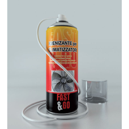 Fast&Go 400 ml spray igienizzante per condizionatori climatizzatori auto