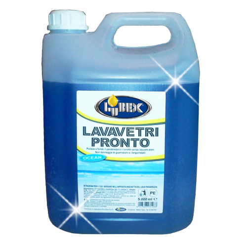 5 liters windscreen washer Lubex liquid detergent for car windows windscreen