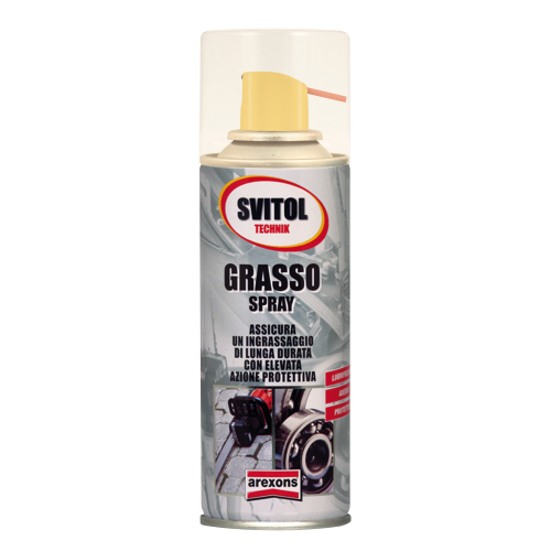 Arexons Svitol Grease Spray can of 200 ml grease spray lubrication