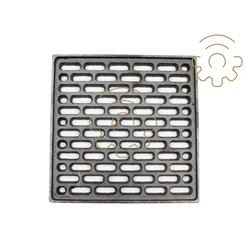20x20 cm cast iron grill for ventilation for stoves fireplaces barbecue wood support base