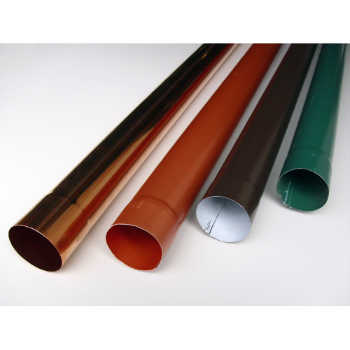 5 Galvanized steel round rain bars pipes diameter? 80 mm x 4 mt