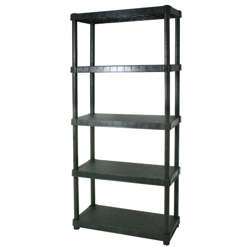 Modular shelf 5 shelves in shockproof resin cm.90x40x188 resistant to bad weather