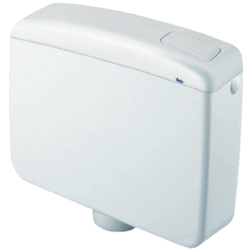 Cassetta di scarico WC esterna bianco dim 44 x 33 cm capacità 9 litri