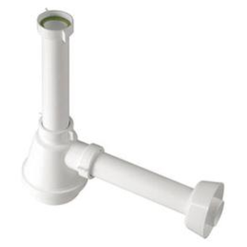 1-way siphon for sink without waste in polypropylene connection 1 &quot;1 - 2