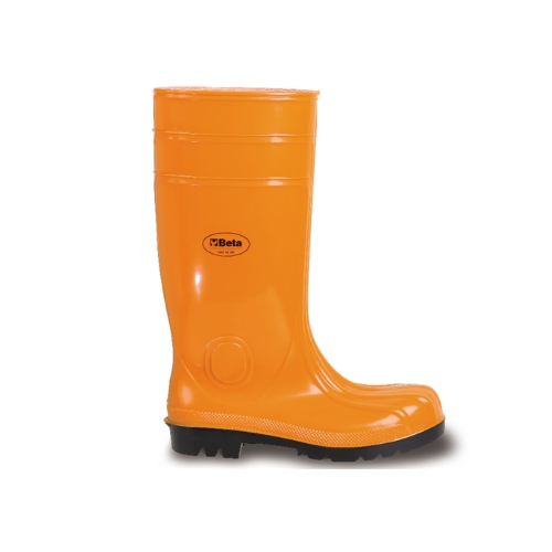 Beta safety boots in pvc 7328 high visibility 43 non-slip