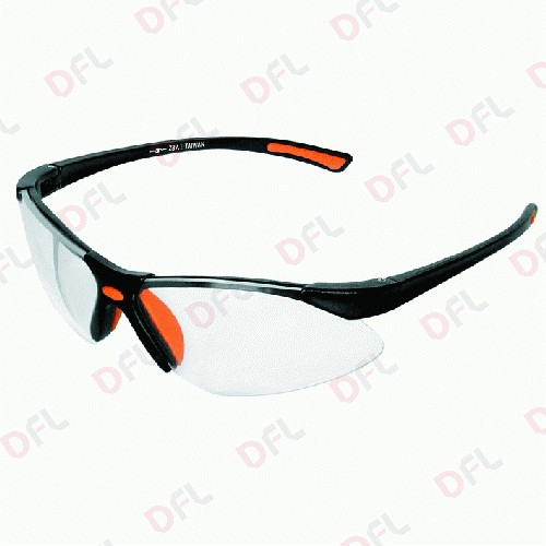 Cf 12 pz occhiali lenti di protezione a stanghetta in policarbonato antigraffio
