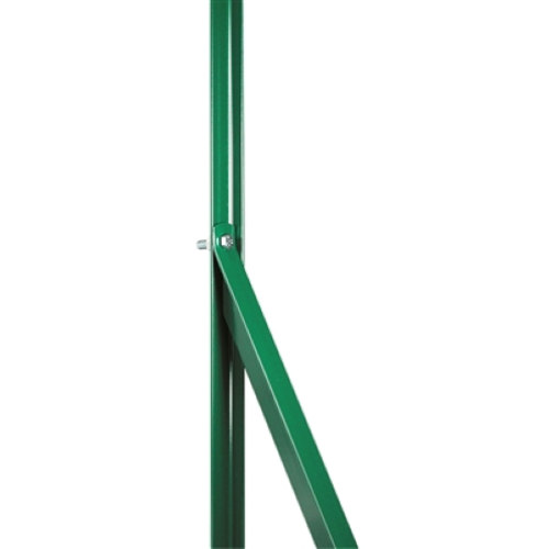 Tornillo tensor de hierro plastificado para vallas cm 150 mm 25x25 verde