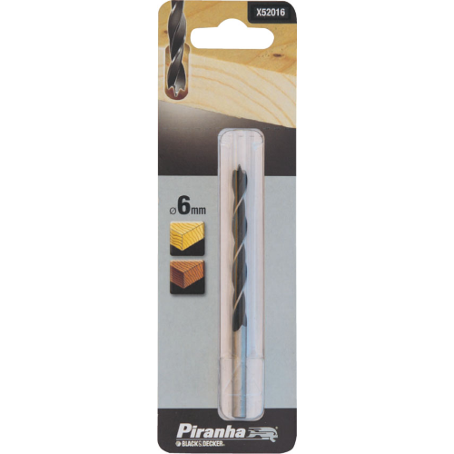 1 Wood twist drill B&amp;D Piranha X52001 3 mm twist drill bits
