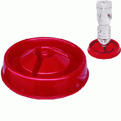 drinking trough for chickens and hens plastic drink for 1,5-2 lt bottles