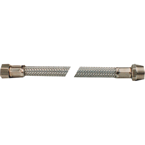 cf 2 Stk. flexibler Aluminiumanschluss FF 1/2 cm 40 flexibler Schlauchanschluss