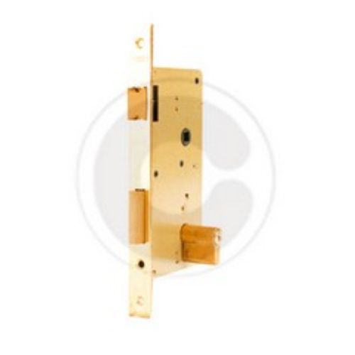 50 mm matra series mortise lock for wood without cylinder with 2 throws