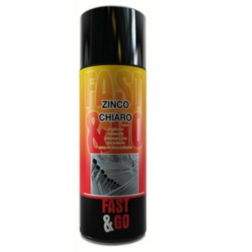 bomboletta spray zinco chiaro protegge parti galvanizzate o grezze ed è sovraverniciabile 400ml