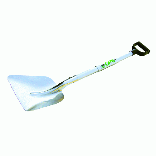 aluminum folding snow shovel with handle 28x22 cm long 100 cm shovel