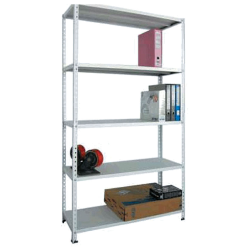 panda shelf kit with 5 shelves gray cm 100x40x195h shelving shelves
