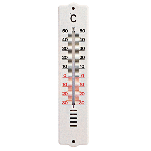 abs Thermometer 20,5x4,5 cm Art. 101032 fÃ¼r den internen und externen Gebrauch Minimum Maximum