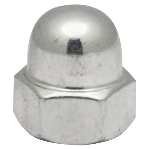 cf 25 pz dadi ciechi esagonali in acciaio zincato attacco maschio MA 5 mm
