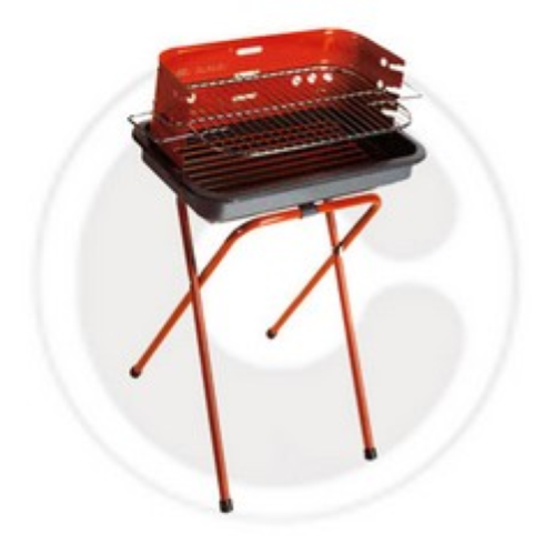 barbecue grill idÃ©e SG50.30 plaque de cuisson 3 positions rÃ©glable 50x30x65h cm
