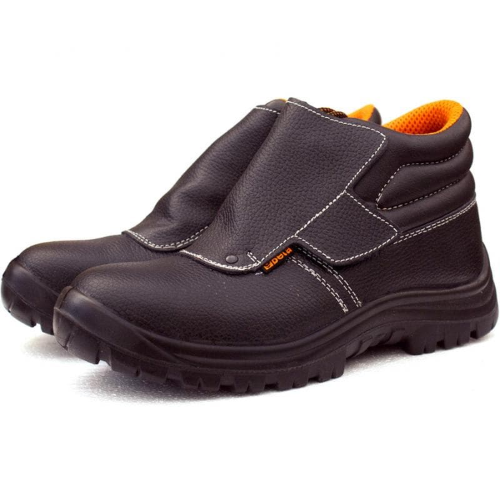 Zapatos de trabajo altos Beta 7245BK para soldador de seguridad en cuero negro repelente al agua
