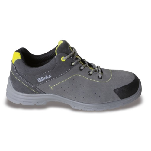 Beta 7212FG low summer work shoes in safety suede leather with abrasion resistant toecap