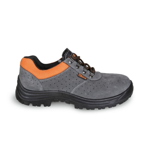 Beta 7246E S1P safety low summer work shoes in perforated suede