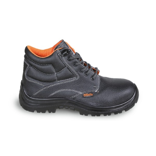 Chaussures de travail haute sécurité Beta 7243EN S3 SCR en cuir noir déperlant