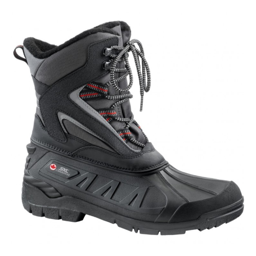 Neri SKL Canadian mountain boot in rubber with fleece padding resistant to very low temperatures