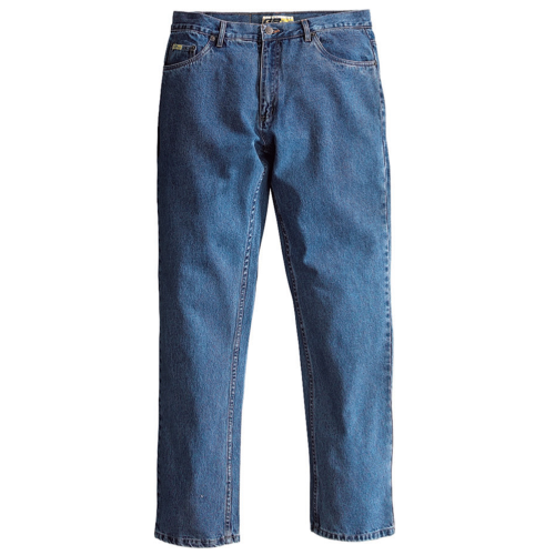 Pantalon de travail GB Jeans bleu à 5 poches, modèle classique 100% coton