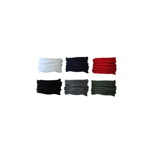 Cache-cou en polaire P30 avec dentelle polyester ajustable de diffÃ©rentes couleurs
