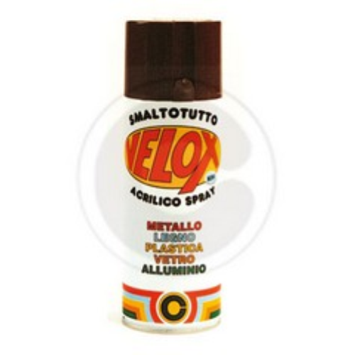 bomboletta ml 400 Velox spray acrilico marrone cioccolato RAL 8017 smalto