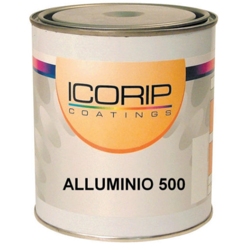 Icorip 500 ml smalto alluminio brillante per alte temperature prodotti per ferro