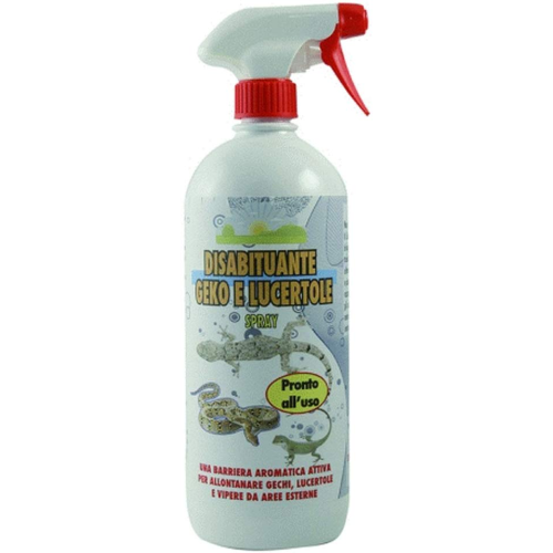 Disabituante a spray da 1 lt dissuasore repellente per gechi lucertole e vipere