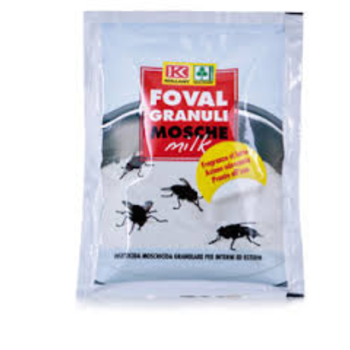 moschicida in granuli insetticida esca per mosche Foval Milk 100 gr