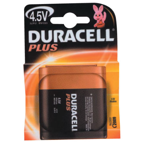 Duracell plus power pila piatta batteria alcalina 4,5W 3LR12 MN1203
