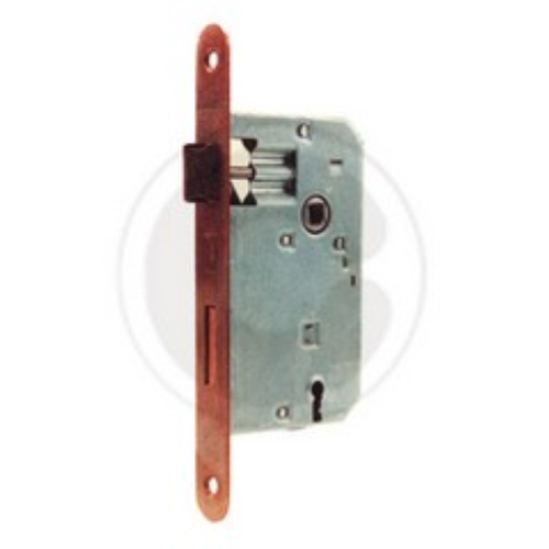 8 mm square patent lock 70 mm center distance bronzed finish 50 mm entrance
