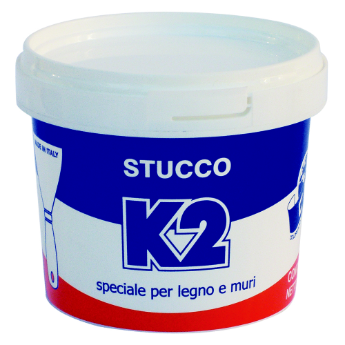 1 kg of K2 putty filler paste with trowel, pine-colored adhesive for smoothing