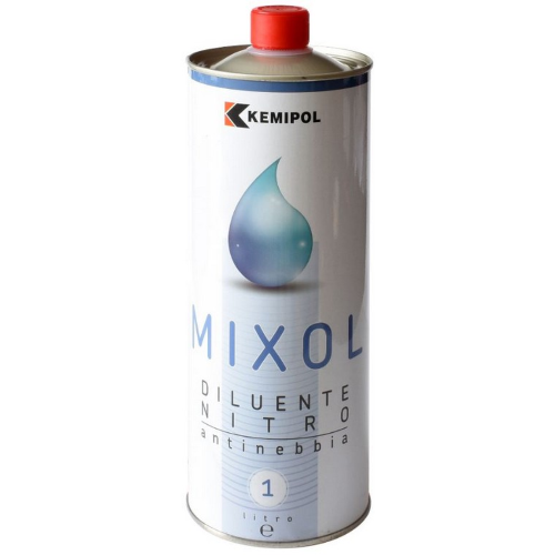 1 lt di Mixol diluente nitro antinebbia solvente per smalto vernice pittura