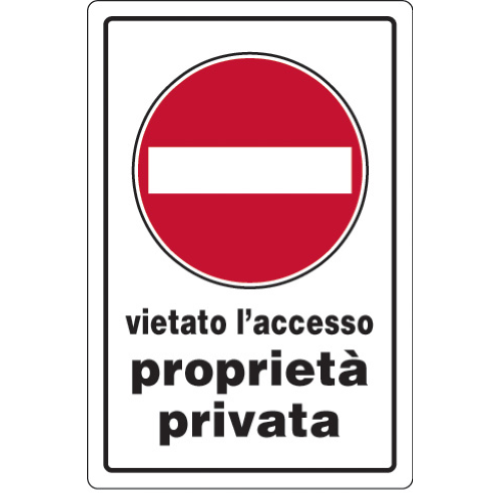 signe pvc Ã©tiquette signe "propriÃ©tÃ© privÃ©e" 300x200 mm