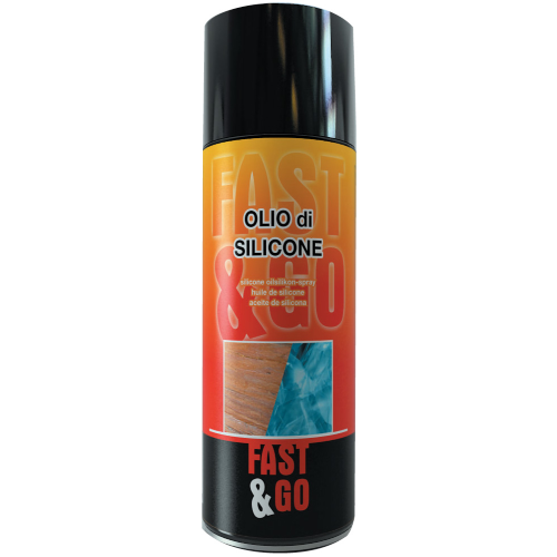 fast &amp; go spray 400 ml huile silicone solvant lubrifiant hydrofuge