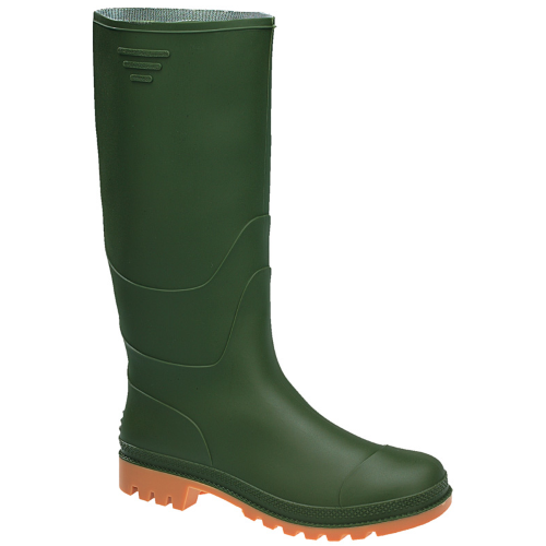 Balilla knee-high work boots 41 in green pvc waterproof non-slip ankle boot for countryside construction