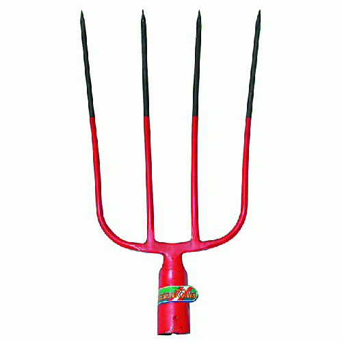force for manure four teeth professional top quality keyman gold pitchfork