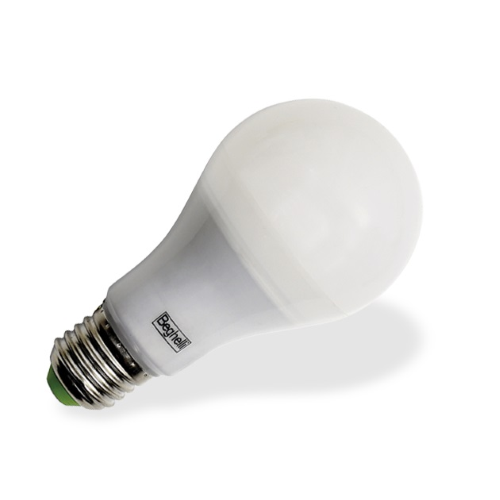 Beghelli Ecoled lampada lampadina led a goccia E27 12W luce calda opaca