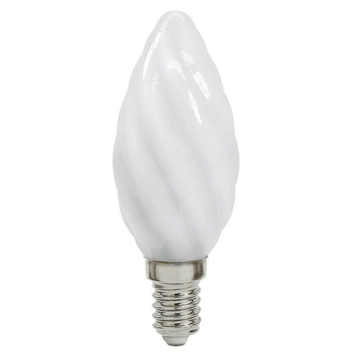 Beghelli Ganzglas-Spiral-LED-Lampe 2,5 W E14 warmes Opallicht