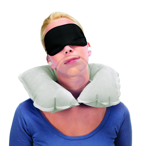 Airplane pillow travel headrest inflatable neck 67006N cm 46x28