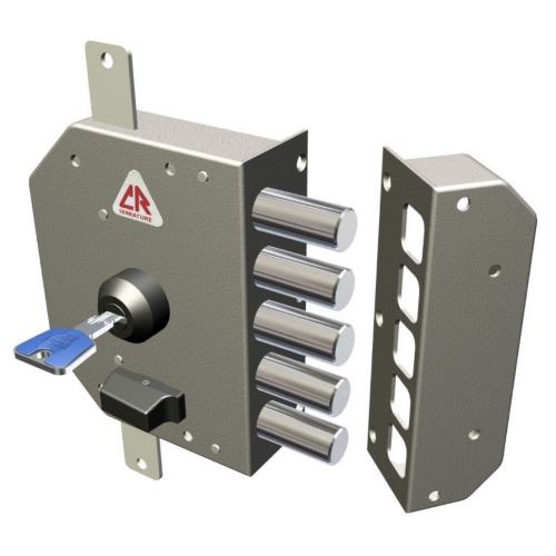 serratura di sicurezza Dx CR 3200 K55 serrature a pompa ad applicare 60 mm